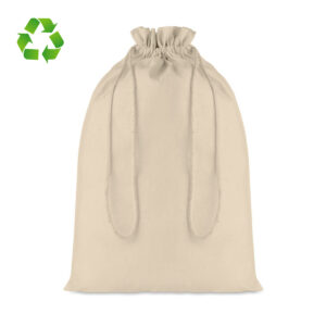 DRAWSTRING – שקית כותנה גדולה עם שרוך (תמונה 1)