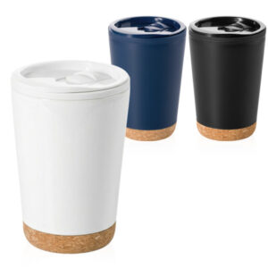 CORK ECO – כוס תרמית עם תחתית שעם 350ML (תמונה 1)