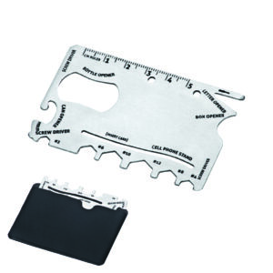 STEELCARD – כרטיס כלים שימושי מנירוסטה