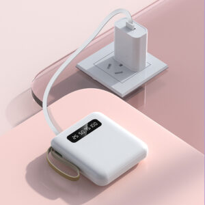 POWERLINK – מטען נייד 10,000mAh עם כבלים מובנים (תמונה 9)