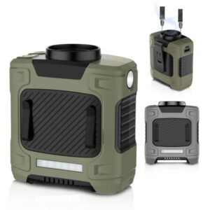 SUMMIT – מאוורר שולחני עם מטען נייד 10,000mAh (תמונה 1)