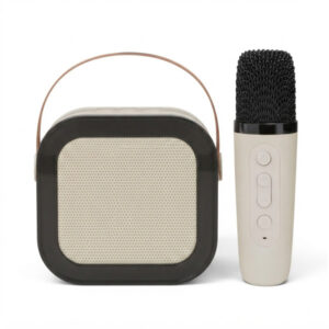 VOCALSTAR – רמקול בלוטוס קריוקי עם מיקרופון ותאורת RGB (תמונה 2)