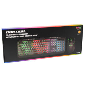 PIXELZONE – סט מקלדת ועכבר גיימינג RGB (תמונה 2)