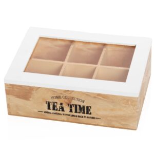 TEABOX – קופסת תה מעוצבת עץ וזכוכית (תמונה 2)