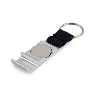 COINKEY – מחזיק מפתחות עם מטבע עגלה ופותחן (תמונה 4)