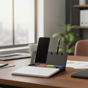 DESKPAD – מעמד ממו שולחני עם מעמד לנייד (תמונה 7)