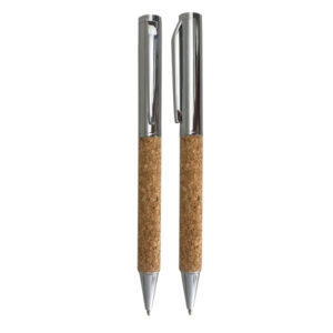 CORK ECO – עט מתכת יוקרתי בשילוב שעם טבעי
